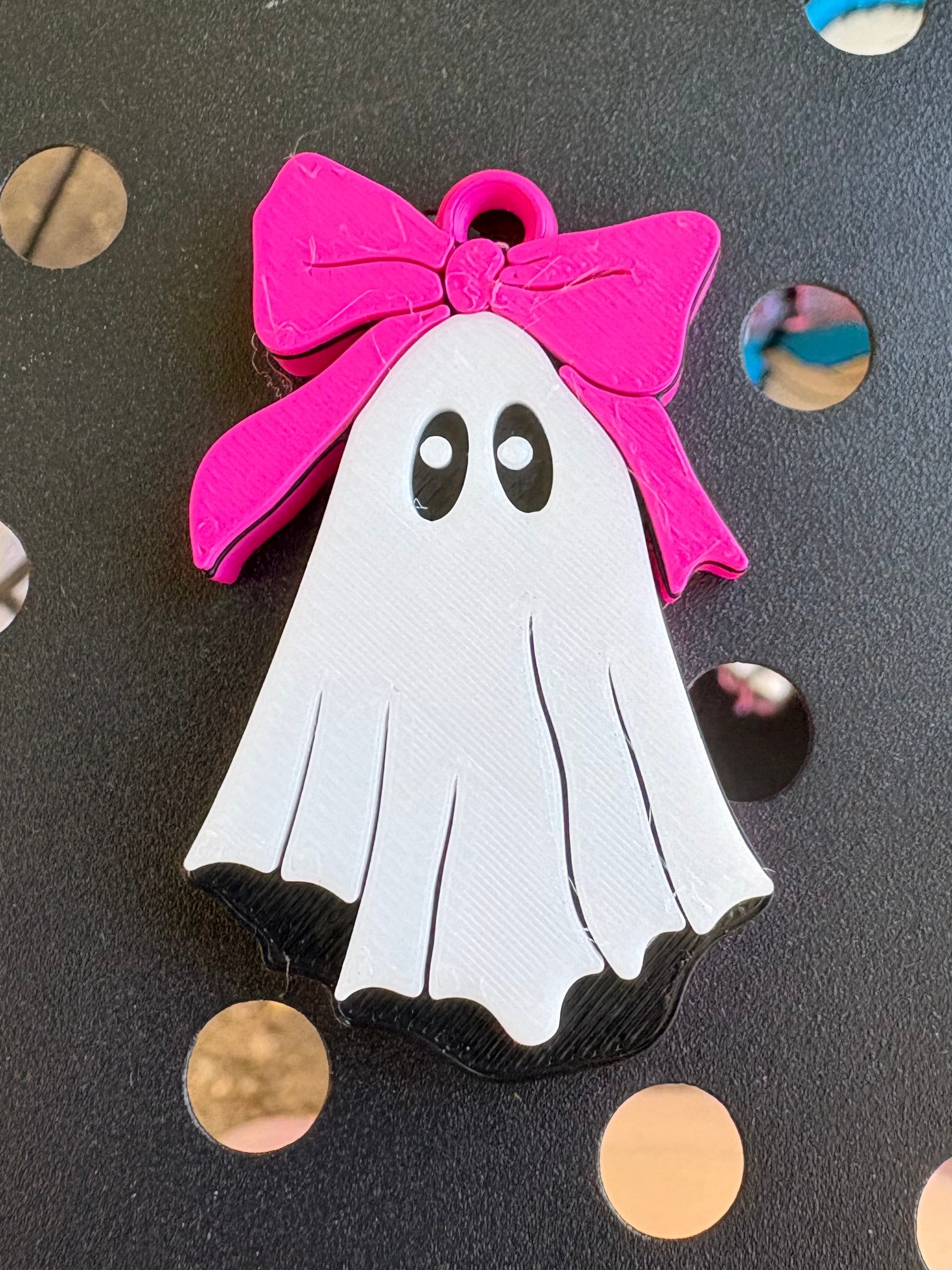Ghost Pink Bow Tab Opener