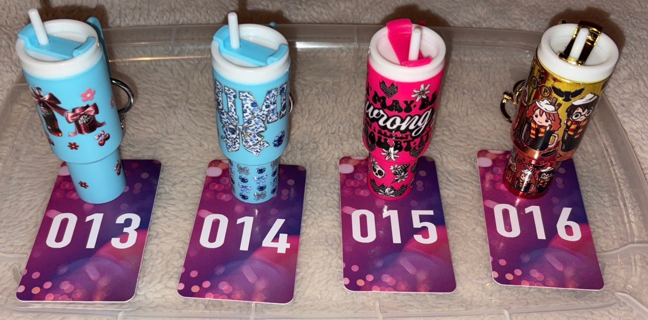 Chapstick Holder Keychains #’s 1-20