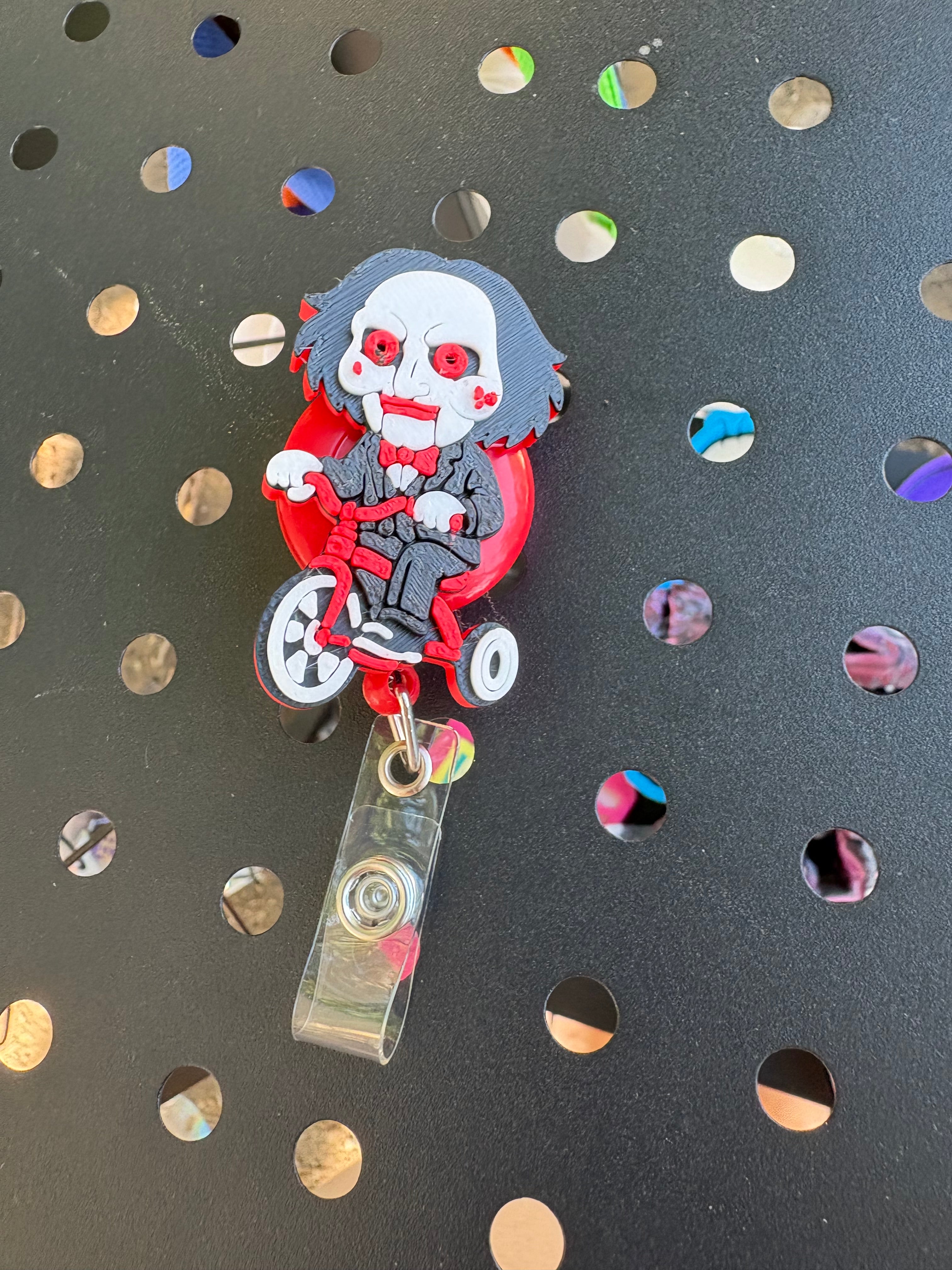 Saw Badge Reel