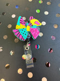 Sally Bow Badge Reel