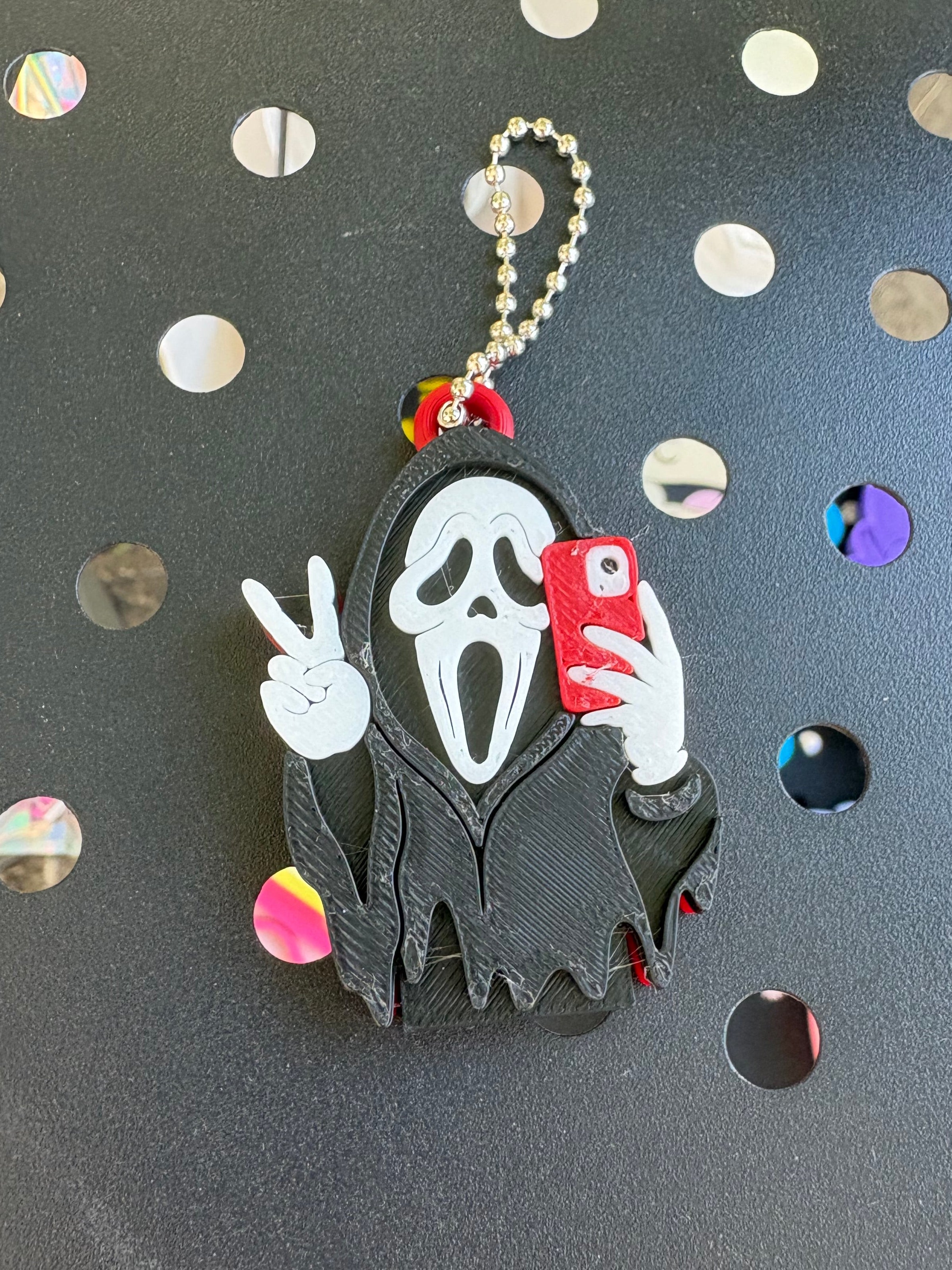 Ghost Face Peace Sign
