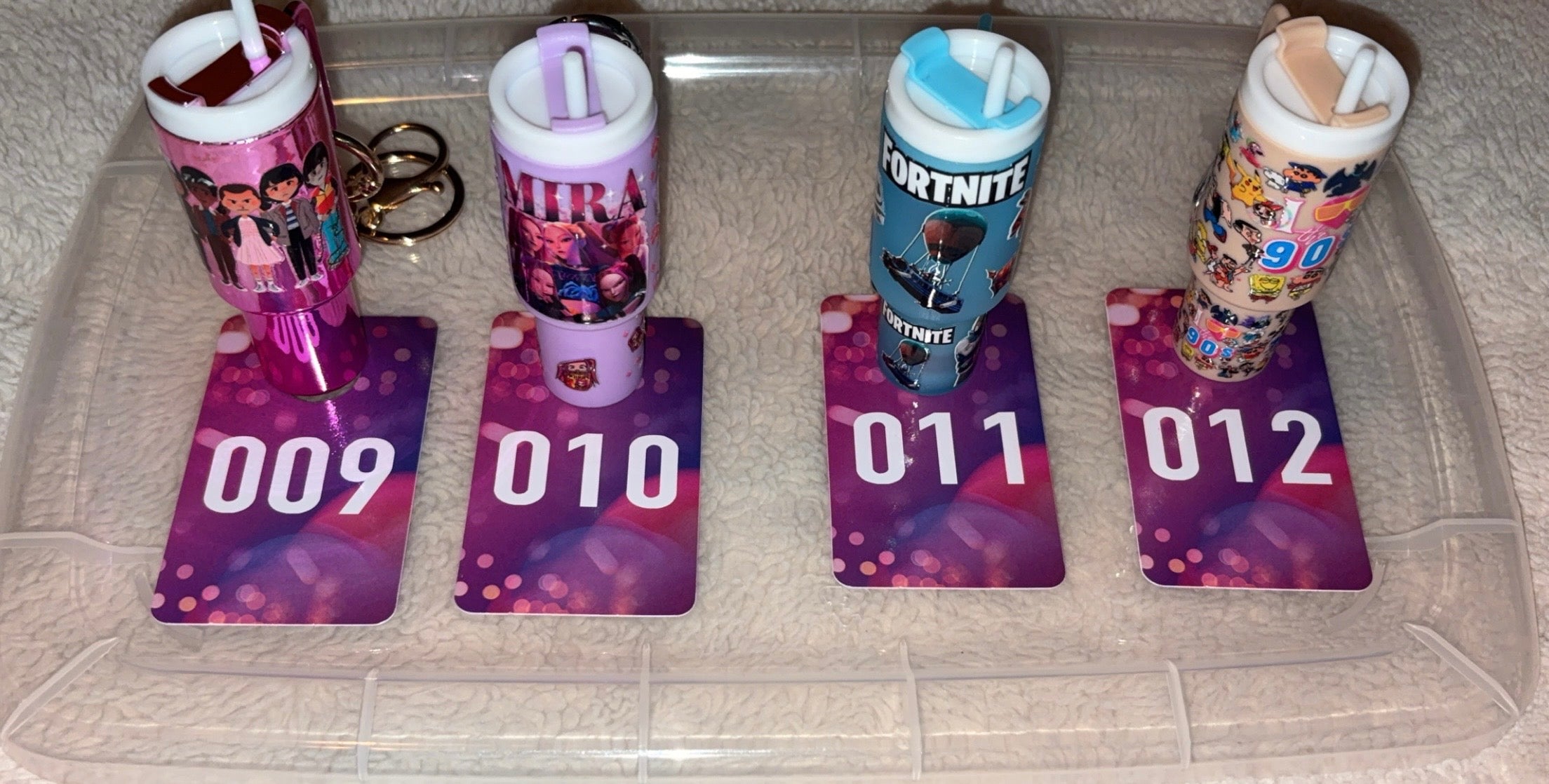 Chapstick Holder Keychains #’s 1-20