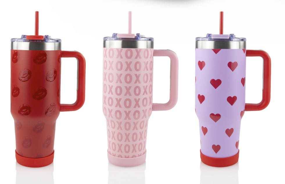 40 Oz Wrapped Valentines Tumbler