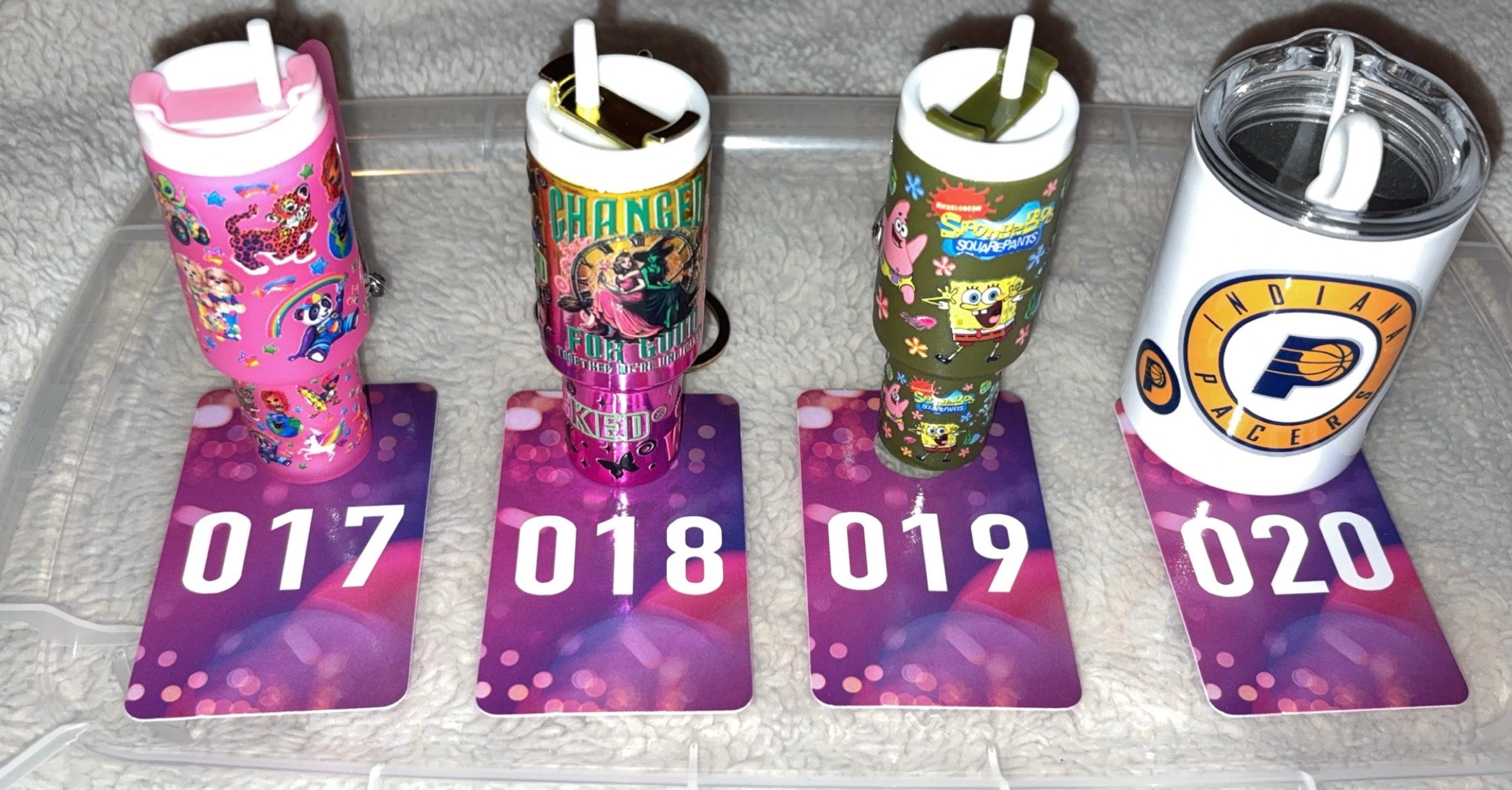 Chapstick Holder Keychains #’s 1-20