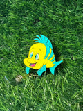 Flounder Badge Reel