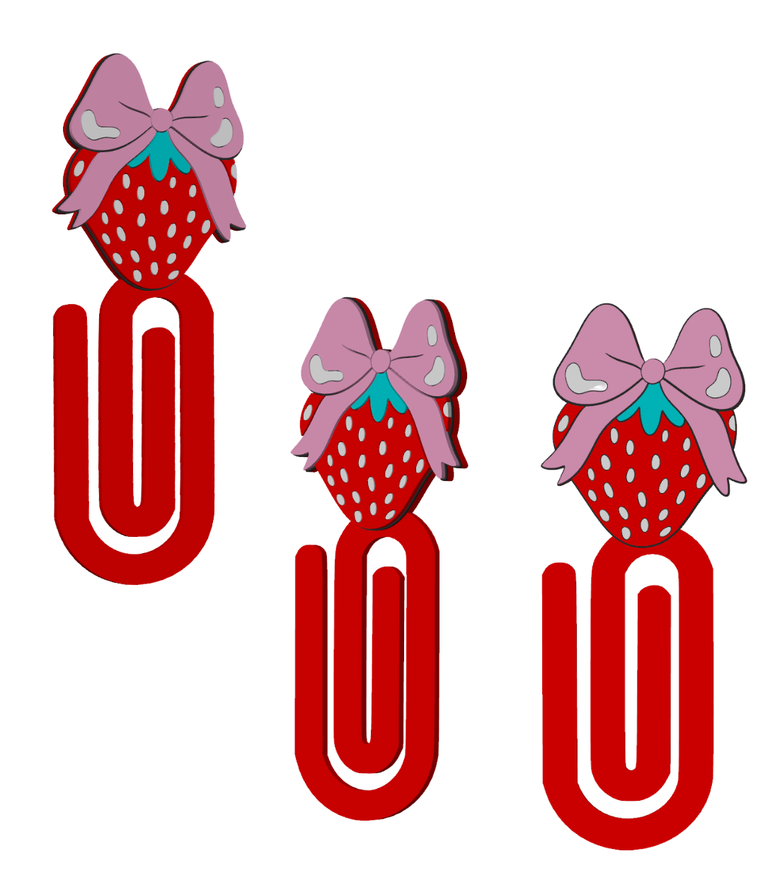 Strawberry Bow
