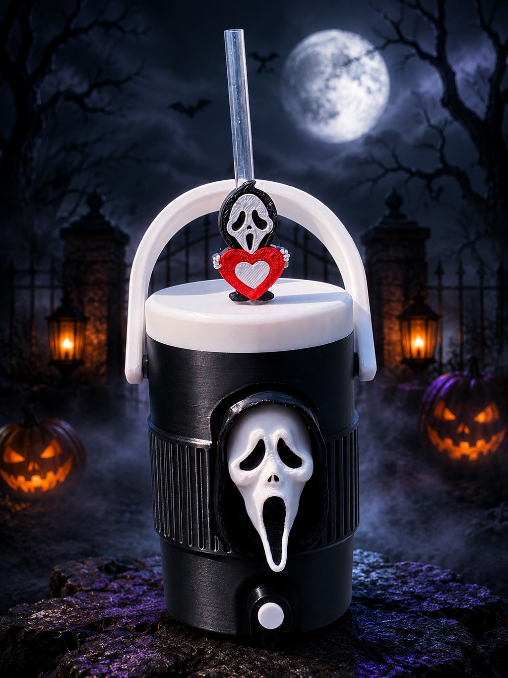 Ghost Face Can Cooler
