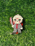 Jason Red & Grey Badge Reel