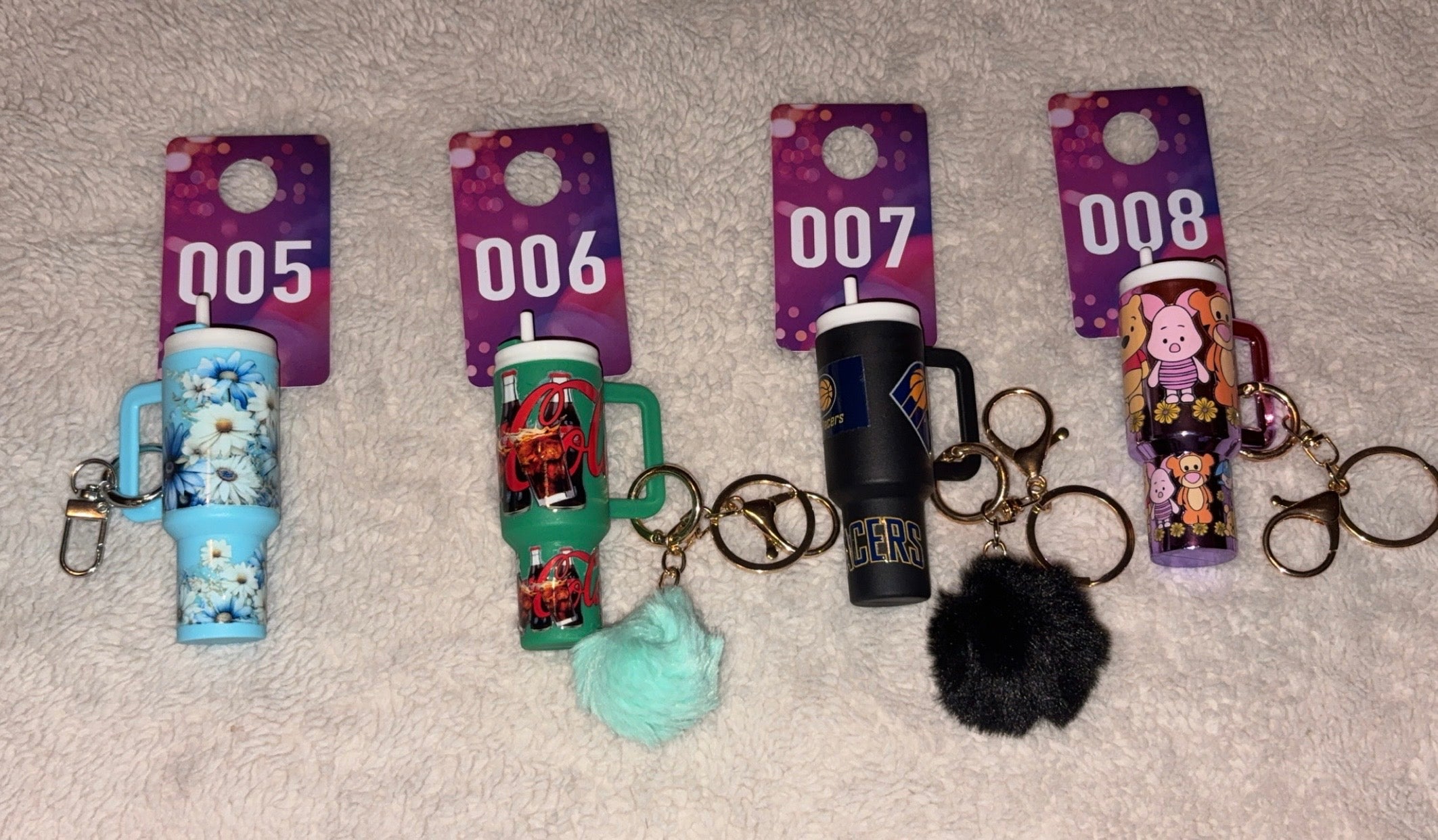 Chapstick Holder Keychains #’s 1-20