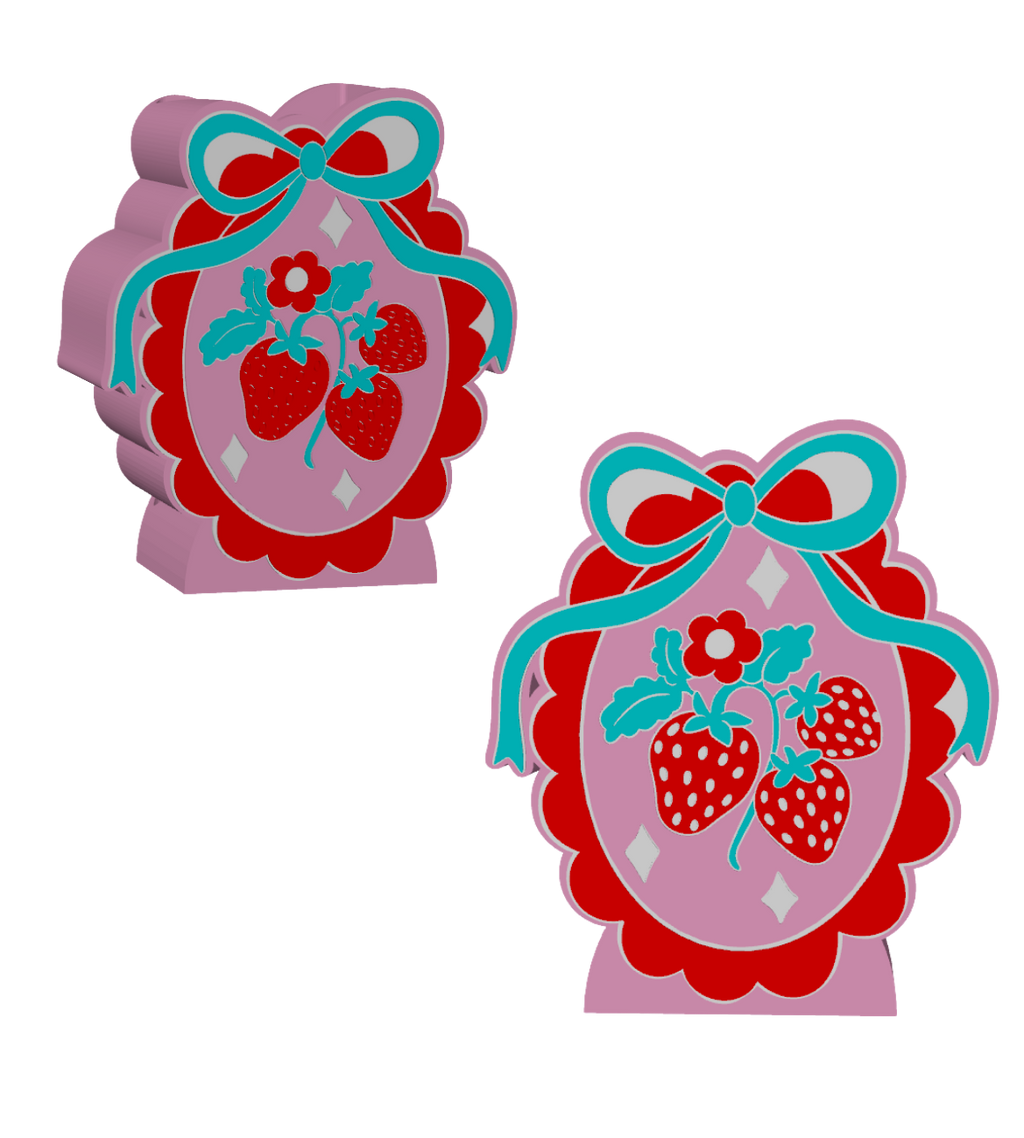 Strawberry Bow