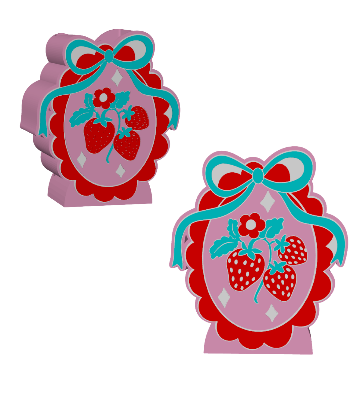 Strawberry Bow