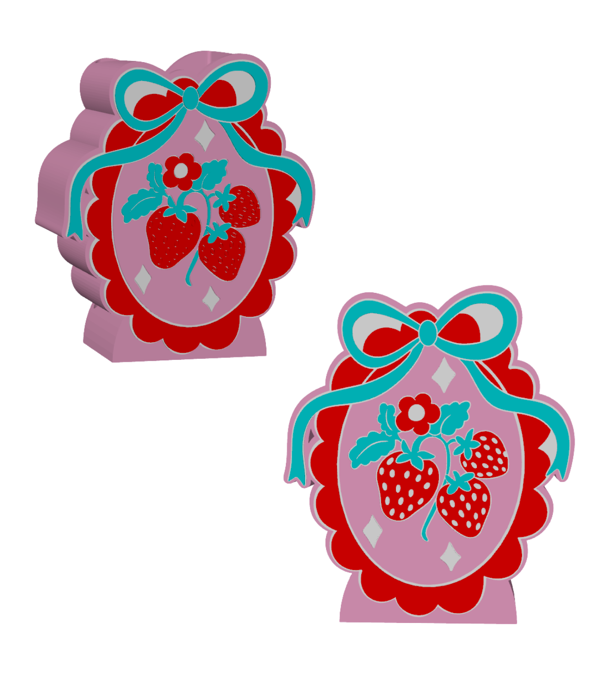 Strawberry Bow