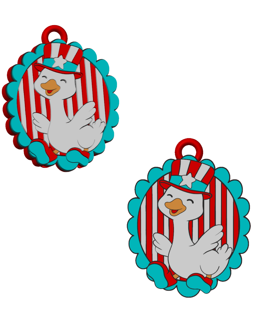 Patriotic Goose