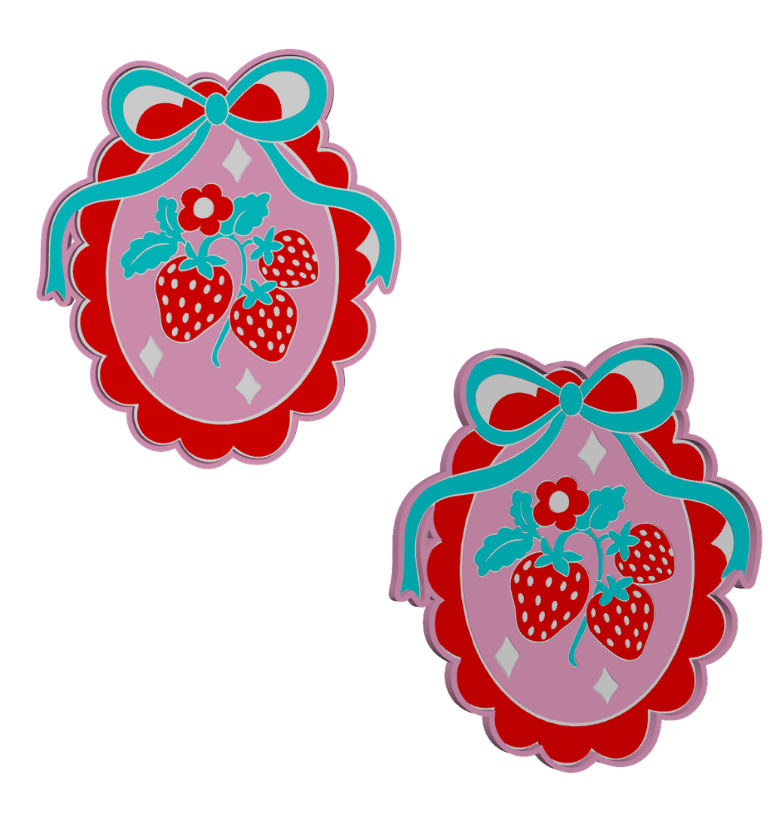 Strawberry Bow